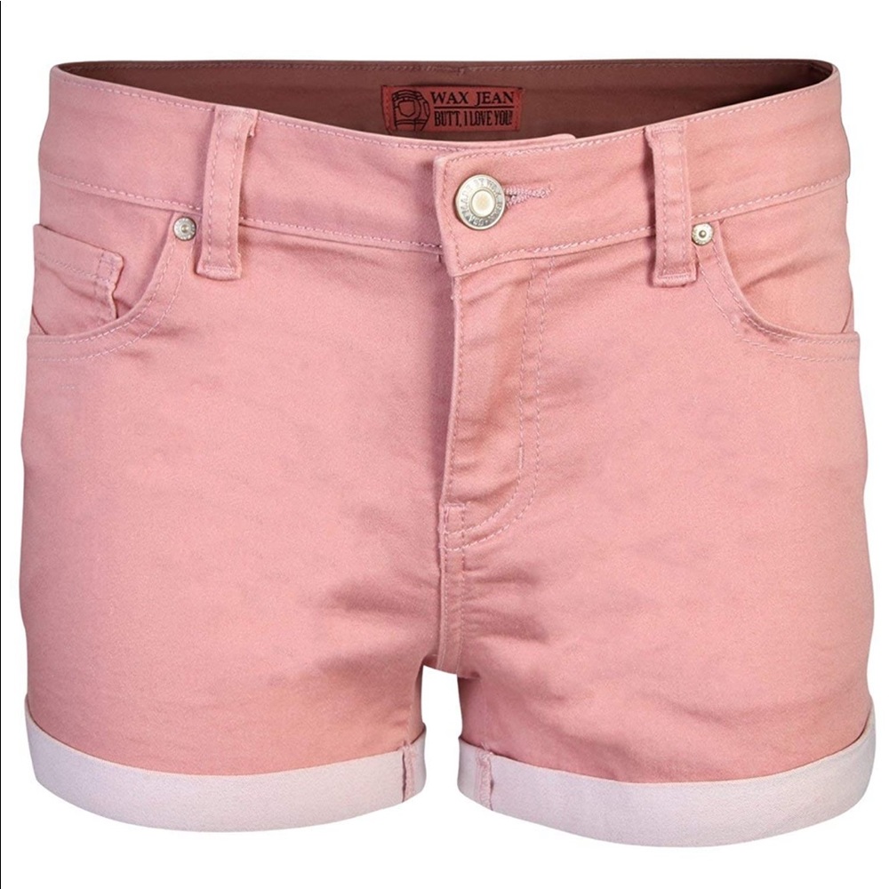 Wax Jean- Mauve Shorts